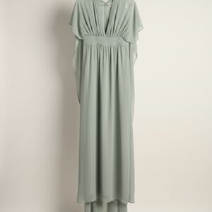 Chic Pastel Green Maxi Dress